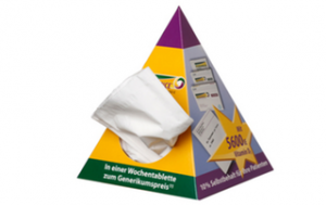 Tissue Box Pyramid 50